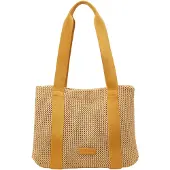Marc O'Polo Schultertasche Runja Shopper Golden Yellow hellbraun