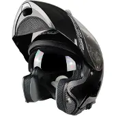 Axxis Fu403sv Gecko Sv Solid Modularhelm Schwarz S Schwarz S