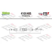 Valeo 4101405 Kupplungsseil Seilzug für CITROËN Berlingo / Berlingo First (MF, GJK, GFK) 655/314mm