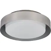 Ledvance Deckenleuchte LED ORBIS MADRID 29cm 2xE27, silber