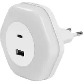 Ledvance Nachtlicht m. USB A und C-Anschluss Sensor