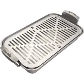 Deltaco GRILL+ Topper, Grilldeckel, Edelstahl, Edelstahl, GRILL+ Roasting Dish, , 420 mm