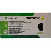Lexmark 782Y (78C20Y0) - Gelb - Toner