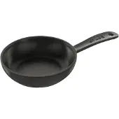 Staub Pans Bratpfanne, 16 cm | Schwarz | rund | Gusseisen
