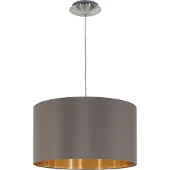 Eglo Pendelleuchte Maserlo Cappucino mit gold