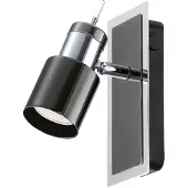 Eglo DAVIDA 1 Spot - L16,5 x B7 cm - nickel-nero - 1X4,6W inkl. - IP20
