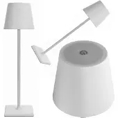 VERK 12314 Touch LED Lampe, 1500mAh Akku, 3W weiß