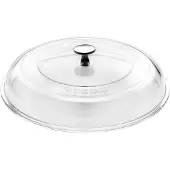 Staub Gewölbter Glasdeckel, 20 cm, rund | Glas | Transparent