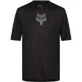 FOX - Ranger S/S Jersey Fox Head - Radtrikot Gr L schwarz