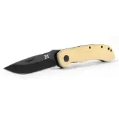 KH Security Taschenmesser Bambus holz schwarz