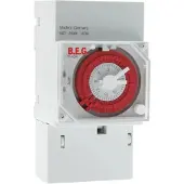 B.E.G. TS-AD4 Analoguhr mit Notstromversorgung - 92680