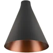 SLV 1007532 LALU CONE 15, Leuchtenschirm, Mix&Match, H:17 cm, schwarz