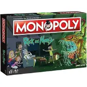Winning Moves Monopoly Rick and Morty Edition Brettspiel Gesellschaftsspiel Spiel deutsch