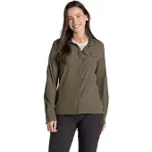 Craghoppers Women's Nosilife Pro III Long Sleeve Shirt mit Halsband