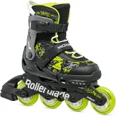 Rollerblade Inline Skates Microblade SL (Rollen: 72mm/80A, Kugellager: SG3) schwarz/lime Kinder