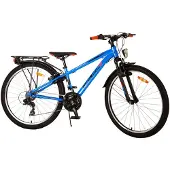 Volare Cross Kinderfahrrad - Jungen - 26 Zoll - Blau - 21 Gänge - Zwei Handbremsen