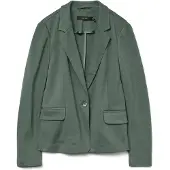 Vero Moda VMJULIA, Weiblich, Grün, Blazer, Erwachsener, Fit and Flare coat, Green,Laurel Wreath