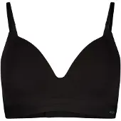 Skiny Triangel-BH "Smartouch", Damen, Gr. 75, Cup B, schwarz, Obermaterial: 92% Viskose, 8% Elasthan, Basic, normal, BHs Triangel-BH, mit Polsterung, weich, bügellos, elastisch, Viskosemix