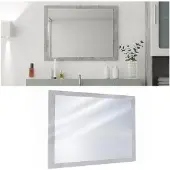 Vicco Badezimmerspiegel Kiko Beton 45 x 60 cm, Model 24102