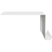 Nichba-Design Nachttisch Bedside Table weiß, Designer Nichlas Björn Andersen, 40x20x25 cm