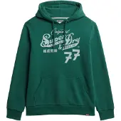 Superdry Leather&boot Co Script Kapuzenpullover