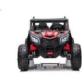 Es-toys Kinderfahrzeug Elektro Auto "Com 18" 4x Motoren Ledersitz