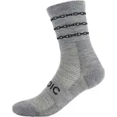 Stoic - Merino Gravel Socks - Radsocken Gr 39-41 grau
