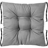 AIO Factory Gartenkissen 42x42 cm für Stuhl wasserdicht grau