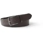 Calvin Klein Ledergürtel JEANS "CLASSIC FLAT 35MM", Herren, Gr. 115, silber (delicioso, antique silber), Rindsleder, unifarben, Gürtel Ledergürtel