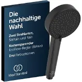 Ideal standard BD580XG 2F-Handbrause Alu+ d:100mm Silk Black