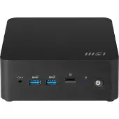 MSI Cubi NUC 13MQG-066BEU, 0.84L sized PC, Mini-PC Barebone, Intel SoC, Ethernet/LAN, Wi-Fi 6E (802.11ax), 120 W