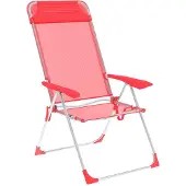 Marbueno Summer Klappstuhl 5 Positionen 69x58x110 Cm Mehrfarbig Mehrfarbig One Size