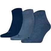 Puma Herren Socken UNISEX QUARTER PLAIN 3P