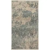 Kayoom Teppich "Charu 300", blau, B:80cm H:3,5mm L:150cm, Polypropylen, Teppiche, Teppich