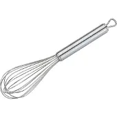 Küchenprofi Schneebesen, Spülmaschinenfester Schaumschläger aus robustem Edelstahl, Länge: 25 cm