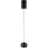 JUST LIGHT . LED-Hängeleuchte Ballini, schwarz, Switchmo