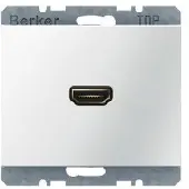 Berker 3315427009 HDMI Steckdose K.1 polarweiß glänzend