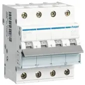Hager HAG MCN663 Leitungsschutzschalter C-63A 4M 3p+N 6kA