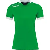 Kempa T-Shirt "Shirt PLAYER TRIKOT WOMEN", Damen, Gr. XXL, grün (grün, weiß), Obermaterial: 100% Polyester PES., Shirts T-Shirt