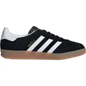 Adidas Sneaker ORIGINALS "GAZELLE", Herren, Gr. 40, schwarz-weiß (core schwarz, ftwr weiß, gum 2), Leder, Synthetik, Schuhe Sneaker