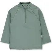 Sterntaler Badeanzug "Badeshirt langarm uni", Jungen, Gr. 80, Einheitsgröße, grün (mattgrün), Obermaterial: 82% Polyamid PA. 18% Elasthan EL., Badeanzüge Badeanzug