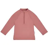 Sterntaler Schwimmanzug "Badeshirt langarm uni", Kinder, Gr. 116, Einheitsgröße, rosa (rosenholz), Obermaterial: 82% Polyamid PA. 18% Elasthan EL., Badeanzüge Schwimmanzug