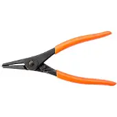 Bahco Zange für Außensicherungsringe mit geraden Backen, brüniert 180 mm