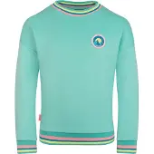 TROLLKIDS - Girl's Senja Sweatshirt - Pullover Gr 104 türkis