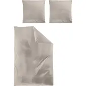 Irisette Bettwäsche beige 1x 135x200 cm + 1x 80x80 cm