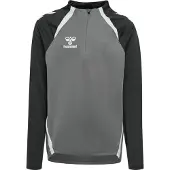 Hummel Hmllead 2.0 Half Zip Kids - steel gray/asphalt, Größe:128