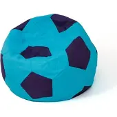 Go Gift Soccer Sako bag pouffe green-grey L 80 cm