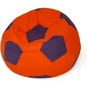 Go Gift Soccer Sako bag pouffe red-purple L 80 cm