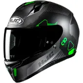 HJC C10 Aspa Integralhelm Grau L Grau L