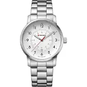 Wenger - Armbanduhr - Uni - Avenue - 01.1641.114 - silberweiss, 42 mm